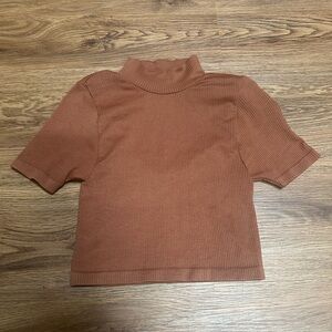 Anthropologie Size XXS Ribbed Crop Top